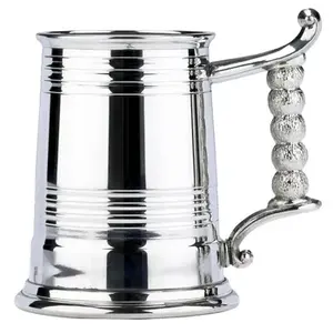 แก้วกาแฟเครื่องเงินทรงกลมทำด้วยมือสแตนเลสเกรดพรีเมี่ยมเหมาะสำหรับเครื่องครัวที่มีสไตล์ในครัวชาและกาแฟทุกวัน - Product Image 6