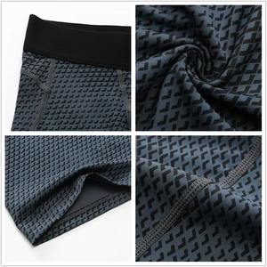 <b>Men's</b> <b>Compression</b> Summer Running Shorts Quick Dry Breathable Anti-Bacterial 3D Elastic Waist Knee-Length <b>Leggings</b> - Product Image 3