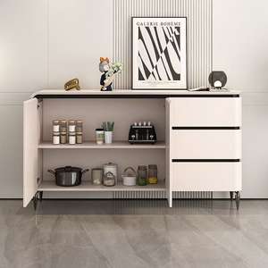 Ménage Salle À Manger MDF <span class=keywords><strong>Buffet</strong></span> <span class=keywords><strong>Buffet</strong></span> Armoire De Rangement <span class=keywords><strong>Salon</strong></span> Placard Thé Armoire Meubles pour Hôtel Entrée Maison Bar - Product Image 4