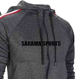 Conjunto de Forro Polar Unisex de Moda |   Conjunto Deportivo Color-Hloodie + Joggers, Suministro de Fábrica de Ropa Deportiva OEM, Sudadera con Capucha de Forro Polar con Cremallera para Hombre - Product Image 4