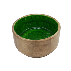 Frutero de madera hecho a mano ecológico, diseño esmaltado con acabado Natural para el hogar, hoteles, comida de mesa, servicio de aperitivos personalizado - Product Image 3