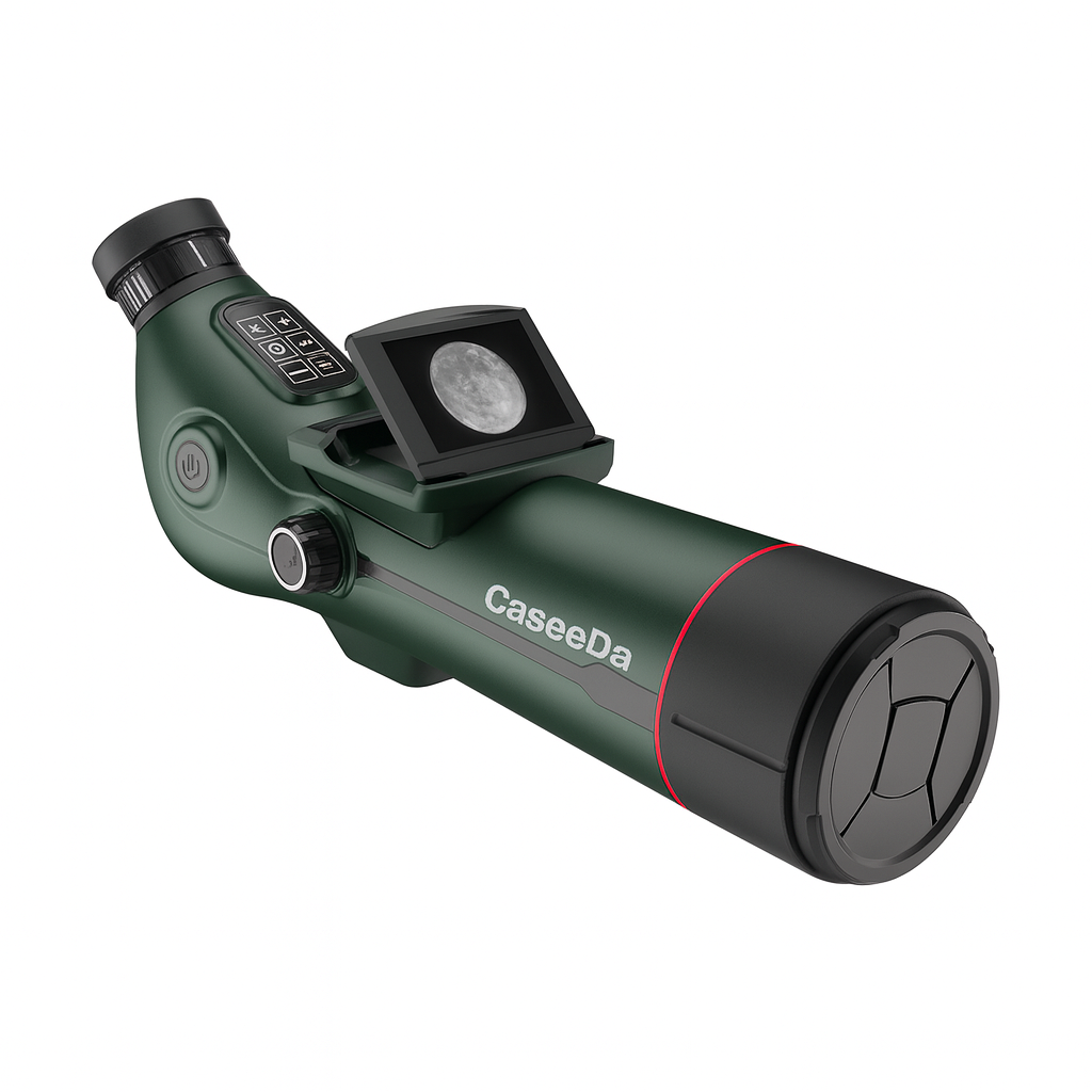 SPXS-80 Открытый телескоп с ЖК-экраном и штативом, 350X, профессиональный астрономический телескоп для кемпинга