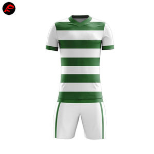 Conjunto de camiseta de fútbol transpirable de alta calidad Diseño de sublimación Uniformes baratos y elegantes - Product Image 4