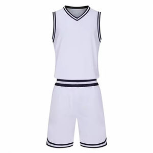 Uniforme de Baloncesto de Última Colección con Impresión Totalmente Personalizada, Talla Grande, 100% Poliéster, Transpirable, de Secado Rápido, Precios Razonables - Product Image 1