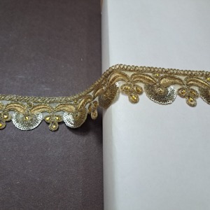 <b>Indian</b> Manufacture sequence and rhinestone Embroidered Lace for Intimate Apparel and Stretchwear Available for Bulk Quantity - Product Image 3