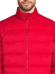 Chaqueta de plumón para hombre, chaqueta acolchada de plumón ligera para hombre, chaqueta acolchada a prueba de viento con cremallera, abrigo cálido, Parka de verano - Product Image 3