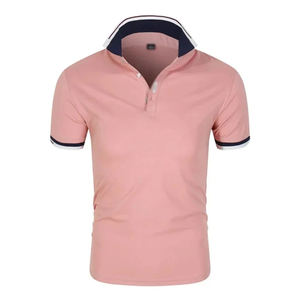 Camisetas Polo de algodón liso con logotipo personalizado directo de fábrica de alta calidad OEM, camisetas polo impresas en 3D para hombre, camisetas polo de alta calidad para hombre - Product Image 3
