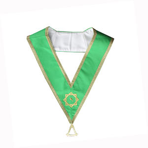 Pakistán Fabricante al por mayor Masonic Regalia Provincial Vestido completo Collar Cuero Lodge Bordado Uniformes DELANTAL KIT - Product Image 2