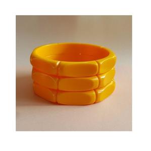 Bracelet en résine fait main élégant, design confettis, finition brillante, couleurs personnalisées, option logo pour les événements festifs, les occasions de cadeaux - Product Image 1