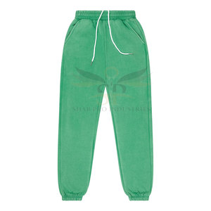 Pantalons de survêtement décontractés confortables de haute qualité Lavage à l'acide fabriqué au Pakistan Pantalons de survêtement pour hommes - Product Image 1