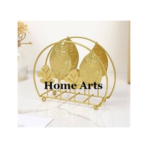 Porte-mouchoirs en papier de soie en métal de qualité supérieure pour fournisseur en gros Design antique couleur or - Product Image 1