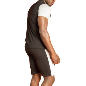 <b>Men's</b> Summer Two-Piece <b>Short</b> <b>Set</b> Breathable Cotton Sports Tracksuit Sweater Outfits Designed Cotton <b>Shorts</b> <b>and</b> <b>Top</b> - Product Image 2