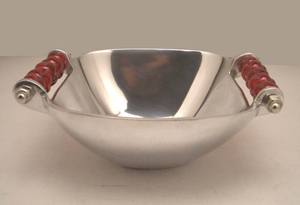 Diseño atractivo Esquinas de hoja de calidad duradera Atractiva bandeja de aluminio para servir Bandeja de servicio de alta calidad hecha a mano - Product Image 3