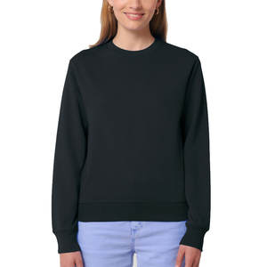 Personalizado Unisex 100% algodón grueso de gran tamaño Jumper bordado cuello redondo en blanco hombres sudaderas - Product Image 4