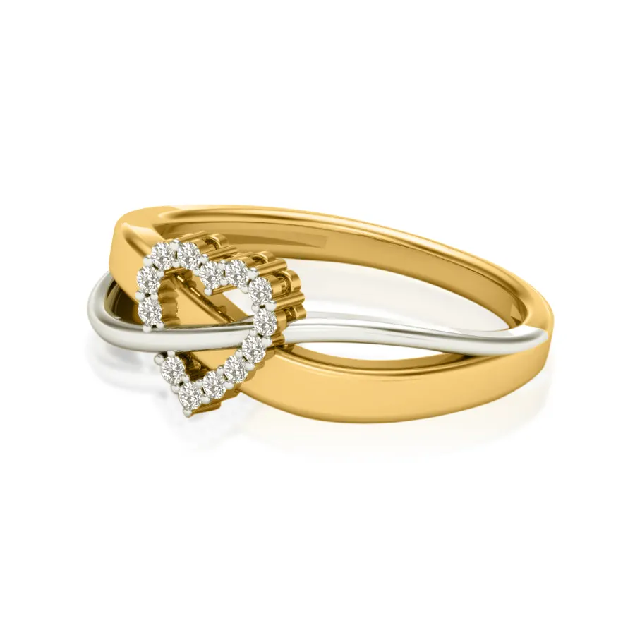 Factory Wholesale Rate 925 Sterling Silver Vvs1 Diamond Heart Shape Cut Moissanite Ring For Women Fine Jewelry
