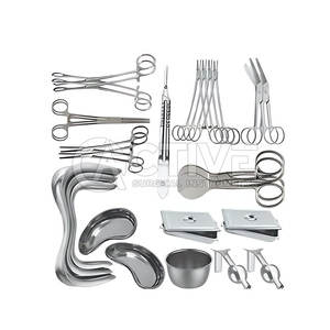 Needle Holder Included Plastic Surgery Set For Reconstructive <b>Surgical</b> Treatments Medical Grade Plastic Surgery Set - Product Image 2