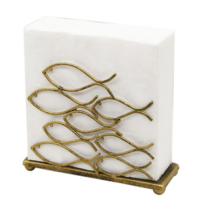 Servilletero de Metal de hierro dorado de calidad Superior, servilletero, servilletero de encimera de cocina, accesorios para uso en bodas y fiestas - Product Image 1