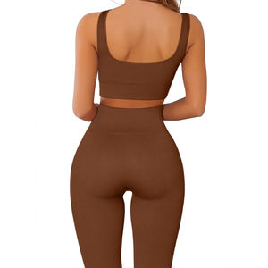 Conjuntos de yoga ropa deportiva para mujer conjuntos de entrenamiento para mujer ropa de gimnasio conjuntos de mujer - Product Image 4