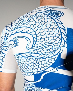 Camiseta Deportiva de Manga Larga Personalizada al por Mayor para Hombre, Sublimada, para MMA, BJJ, Compresión, Entrenamiento Atlético - Product Image 2