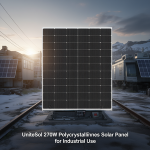 Panneau solaire polycristallin UniteSol 270W pour usage industriel - Product Image 3