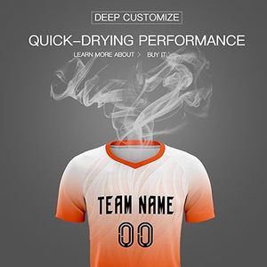 Customizable Soccer Uniform Set-100% Cotton Quick Dry Unisex Adult Sizes - Product Image 3