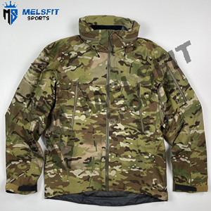 Nouvelle veste de chasse d'extérieur personnalisable pour homme, écologique, grande taille, coupe-vent, respirante, pour la randonnée hivernale, avec logo frontal - Product Image 1