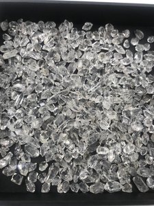 พลอยโรสควอตซ์ธรรมชาติทรงรีเจียระไน ขนาด 10 มม. น้ำหนัก 1000 กะรัต สำหรับขายส่ง - Product Image 6