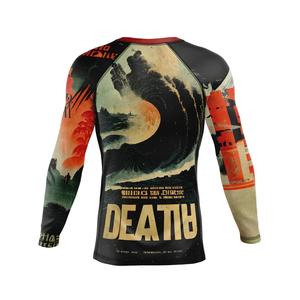 Rashguard à manches courtes pour homme Stony Bay, respirant, avec protection UPF50+, antibactérien et écologique - Product Image 2