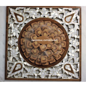 Última nueva colección Bandeja de madera para chocolate Bandeja de chocolate hecha a mano de alta calidad Bandeja de chocolate elegante con forma personalizada - Product Image 4