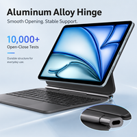 Étui clavier magnétique ultra-fin pour tablette avec pavé tactile, rechargeable, pour marque privée, compatible OEM/ODM