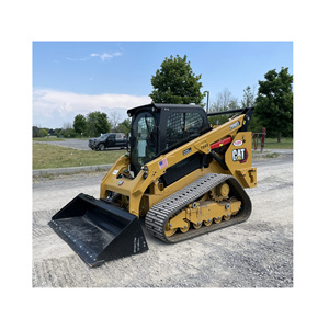 New Cat 299d3 Skid chỉ đạo cao su theo dõi Crawler phía trước loader máy kéo/Sử dụng mèo 289d3 nhỏ gọn theo dõi loader - Product Image 6