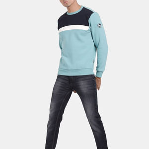 Sweat-shirt pour homme à épaules tombantes, logo personnalisé, tissu molletonné français, lourd, surdimensionné, épais, à prix avantageux - Product Image 5