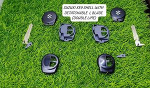 Coque de clé Suzuki Rinku Motors avec lame boîtier de remplacement de clé à distance de voiture pour Maruti Suzuki Smart Flip Key Durable Key Case - Product Image 2