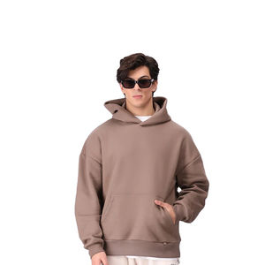 Design personnalisé de haute qualité pulls à capuche pour hommes sweats à capuche solides décontractés OEM de grande taille personnalisés pour hommes avec impression numérique logo - Product Image 5
