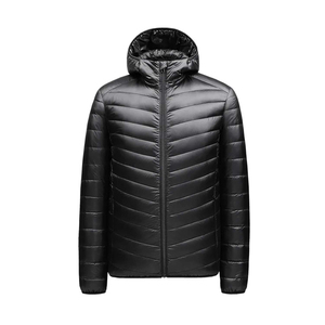 Chaqueta acolchada de invierno para hombre personalizada al por mayor, nuevo diseño con cremallera, para exteriores, transpirable y de talla grande - Product Image 1