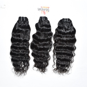 Extensiones de Cabello Natural de Alta Calidad, Color Negro, Ondulado Profundo, Cabello Vietnamita Virgen Sin Procesar para Mujeres Negras - Product Image 5