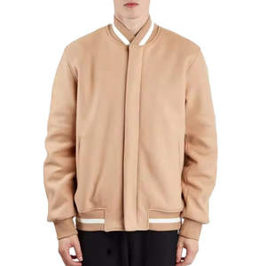 Chaquetas para hombre Chaqueta universitaria informal con forro cómodo y carcasa exterior duradera para una larga duración, ropa transpirable, ajuste cómodo - Product Image 1