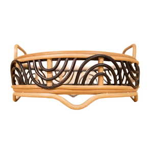 รูปลักษณ์ศิลปะ ผู้ผลิตเวียดนาม อุปกรณ์ตกแต่งบ้านแฮนด์เมด ถาดเสิร์ฟหวายจาก - Product Image 4