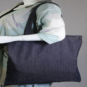 ถุงผ้าแคนวาสใบใหญ่เป็นมิตรกับสิ่งแวดล้อมใช้ซ้ำได้ถุงหิ้วหิ้วไปซื้อของร้านขายของชำรีไซเคิลได้ - Product Image 5