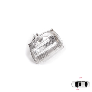 BSP1245-1 Left Side <b>Door</b> Wing <b>Mirror</b> White Clear Indicator Lamp Lens for Sprinter MK3 907 910 2018-On 9109064700 - Product Image 1