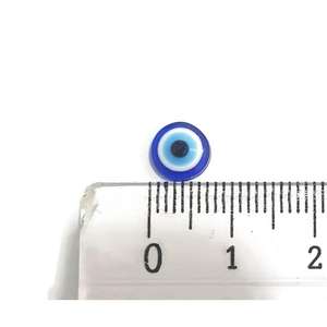 Paquete de 1000 hallazgos de joyería de ojo malvado de plástico de 8mm - Product Image 1