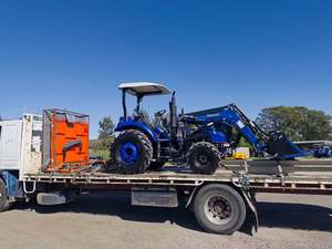 Tracteur-chargeur, pelle rétrocaveuse, meilleur prix, cylindre hydraulique Eaton, boîte de vitesses, pompe, moteur, roulement, tracteur LOVOL - Product Image 2