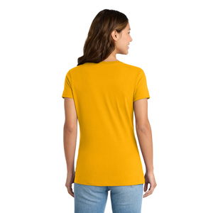 Womens V Neck T-<b>Shirt</b> Soft Cotton Fabric Casual Short Sleeve <b>Tee</b> OEM Custom Logo Apparel Supplier - Product Image 5
