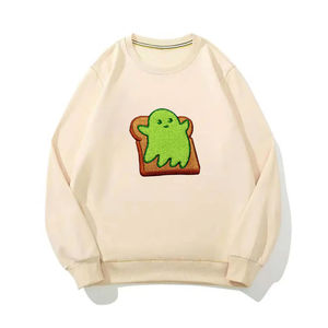 Conjunto deportivo de hombre con cremallera, 100% algodón, diseño nuevo, bordado personalizado OEM. - Product Image 3