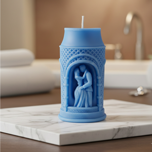 LUXURY Romantic Scented Couple Hut <b>Candle</b> for <b>Valentine</b>, Anniversary, Bedroom & Festive Decoration - Product Image 1