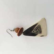 <b>Top</b> Quality Latest Design Buffalo Horn Earing Women New Fashion Jewelry Earing for Party Weddings Anniversary by glowin fashion - Product Image 6