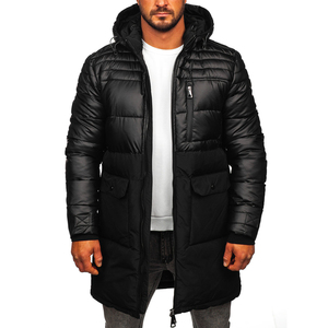 Best Material <b>Cheap</b> Rate Men's Hooded Winter Coated Breathable Windproof <b>Puffer</b> <b>Jackets</b> OEM Custom Logo Front Wholesale High - Product Image 1