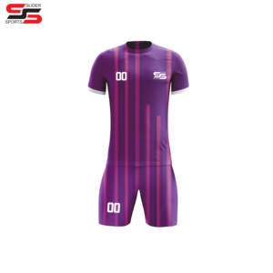 Uniforme de fútbol Deportivo profesional para adultos, nuevo estilo, Color sólido, tamaño personalizado, uniforme de fútbol para hombres - Product Image 5