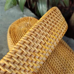 Cesta de Servir Ovalada Larga y Estrecha, Elegante Cesta Tejida a Mano para Pan, Frutas y Aperitivos para Servir en la Mesa - Product Image 5