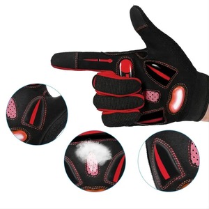 Guantes de ciclismo con almohadilla de gel cómodos para hombre para ciclismo de montaña y carretera-Correa de muñeca ajustable-guante de bicicleta - Product Image 3